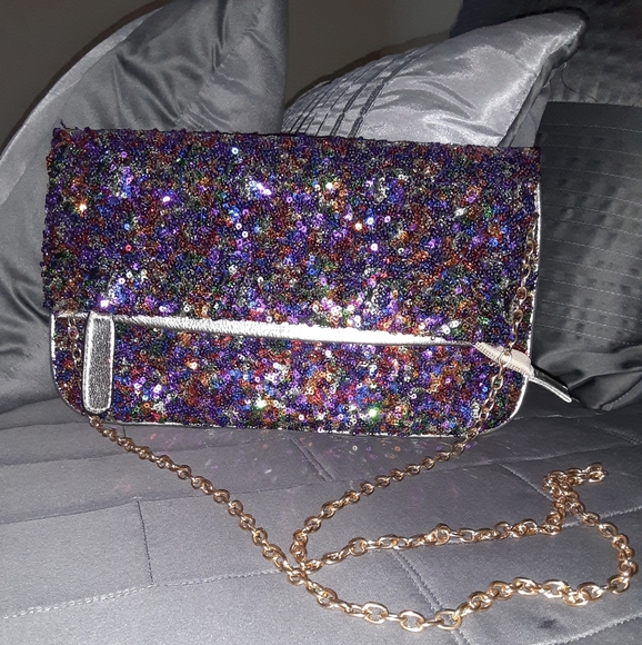 Sequins purse/clutch - Picture 2 of 3